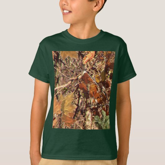 Camouflage von Fall Natur des Jägers Camouflage Ma T-Shirt (Vorderseite)