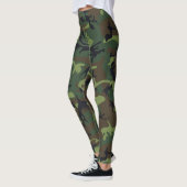 Camouflage von Holz Leggings (Links)