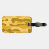 Camouflage von Mais Monocolor Gepäckanhänger (Rückseite horizontal)