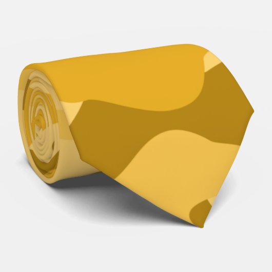 Camouflage von Mais Monocolor Krawatte (Gerollt)