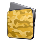 Camouflage von Mais Monocolor Laptopschutzhülle (Vorderseite Links)