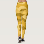 Camouflage von Mais Monocolor Leggings (Rückseite)
