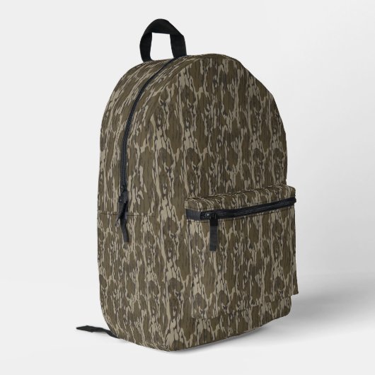 Camouflage von Männern auf der Basis von Bodentoml Bedruckter Rucksack (Rückseitige Ecke links)