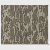 Camouflage von Männern auf der Basis von Bodentoml Geschenkpapier (Flach)