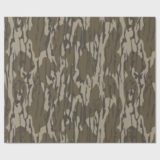 Camouflage von Männern auf der Basis von Bodentoml Geschenkpapier (Flach)