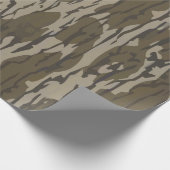 Camouflage von Männern auf der Basis von Bodentoml Geschenkpapier (Ecke)