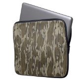 Camouflage von Männern auf der Basis von Bodentoml Laptopschutzhülle (Vorderseite Links)