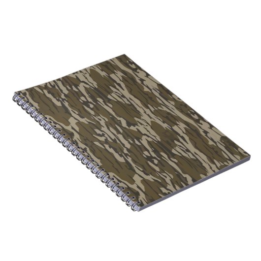 Camouflage von Männern auf der Basis von Bodentoml Notizblock (Rechte Seite)