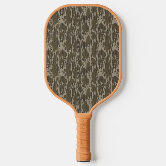 Camouflage von Männern auf der Basis von Bodentoml Pickleball Schläger (Vorderseite)