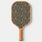 Camouflage von Männern auf der Basis von Bodentoml Pickleball Schläger (Rückseite)