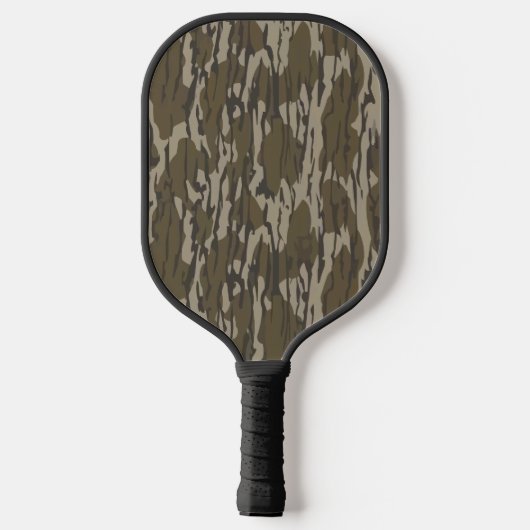 Camouflage von Männern auf der Basis von Bodentoml Pickleball Schläger (Rückseite)