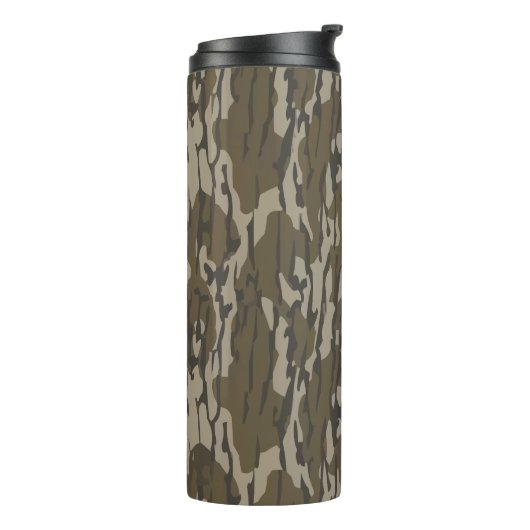 Camouflage von Männern auf der Basis von Bodentoml Thermosbecher (Nach links gedreht)