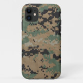 Camouflage von Wäldern Case-Mate iPhone Hülle (Rückseite)