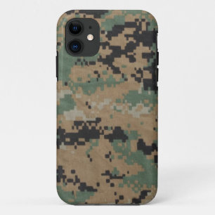 Camouflage von Wäldern iPhone 11 Hülle