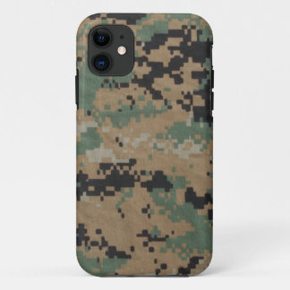 Camouflage von Wäldern iPhone 11 Hülle