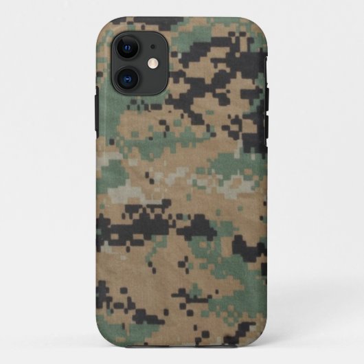 Camouflage von Wäldern Case-Mate iPhone Hülle (Rückseite)
