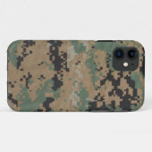 Camouflage von Wäldern Case-Mate iPhone Hülle (Rückseite (Horizontal))