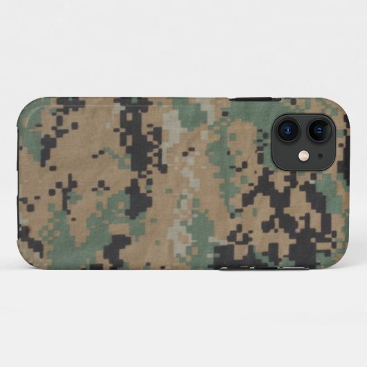 Camouflage von Wäldern Case-Mate iPhone Hülle (Rückseite (Horizontal))