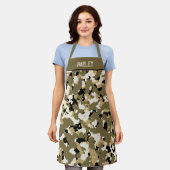 Camouflage von Wüstengesand Schürze (Getragen)