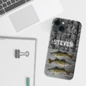 Camouflage Walleye Fischen Männer Sport Cool Case-Mate iPhone Hülle