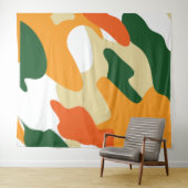 camouflage wandteppich (Beispiel (Horizontal))