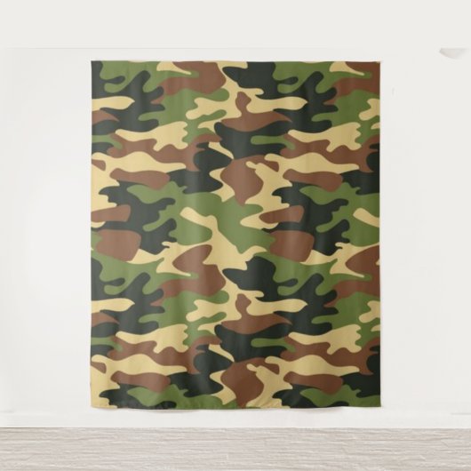 camouflage wandteppich (Vorderseite)