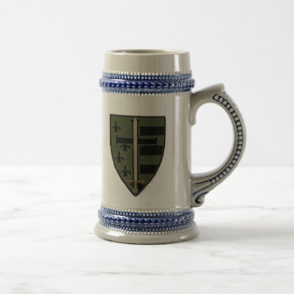 Camouflage-Wappen-Bier Stein Bierglas