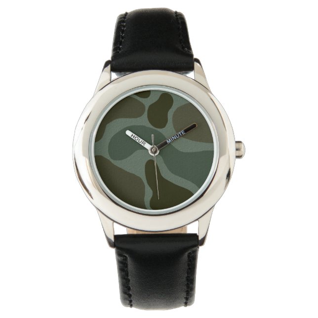 Camouflage Watch Armbanduhr (Vorderseite)