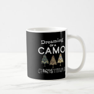 Camouflage Weihnachtsbäume Geschenk für Männer Trä Kaffeetasse