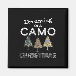 Camouflage Weihnachtsbäume Geschenk für Männer Trä Magnet