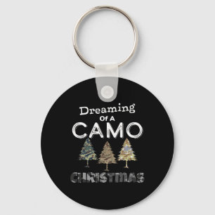 Camouflage Weihnachtsbäume Geschenk für Männer Trä Schlüsselanhänger
