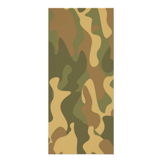 Camouflage Werbekarte (Hinten)