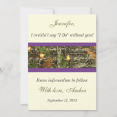 Camouflage wirst du meine Großmutter einladen Einladung (Vorderseite)