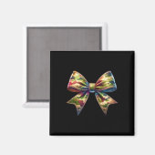 Camouflage Womens Coquette Bow Camouflage Bow Jagd Magnet (Vorderseite/Rückseite)
