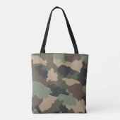 Camouflage Woodland Camouflage Khaki Tan Black Tasche (Rückseite)
