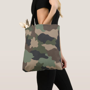 Camouflage Woodland Camouflage Khaki Tan Black Tasche