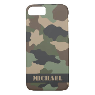 Camouflage Woodland Camouflage Military Khakan Tan Case-Mate iPhone Hülle