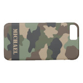 Camouflage Woodland Camouflage Military Khaki Tan  Case-Mate iPhone Hülle (Rückseite (Horizontal))