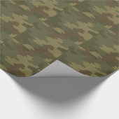 Camouflage Wrapping Paper Geschenkpapier (Ecke)