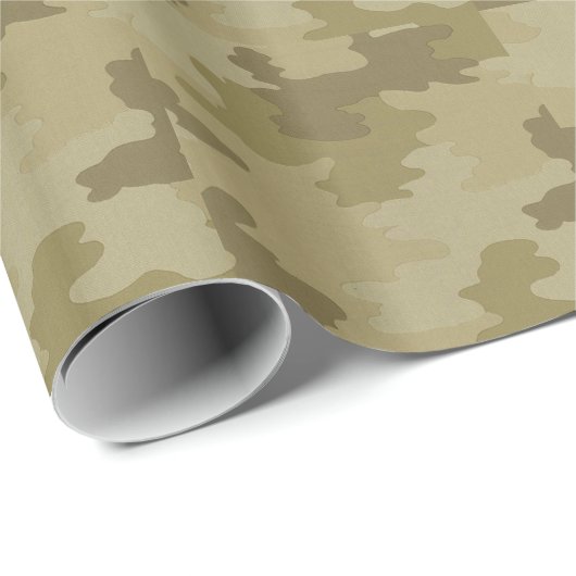 Camouflage Wrapping Paper Geschenkpapier (Rolleneckpunkt)