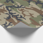 Camouflage Wrapping Paper Geschenkpapier (Ecke)