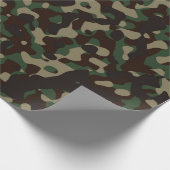 Camouflage-Wrapping-Papier Geschenkpapier (Ecke)