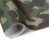 Camouflage-Wrapping-Papier Geschenkpapier (Rolleneckpunkt)