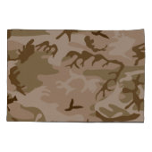 Camouflage Wüste Sand Kissenbezug (Rückseite)