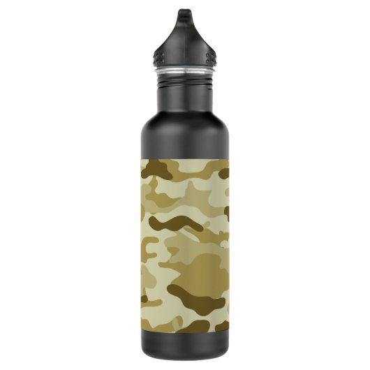 Camouflage-Wüsten-Licht-Freiheit Bottleworks Trinkflasche (Rechts)