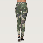 Camouflage X Leggings (Rückseite)