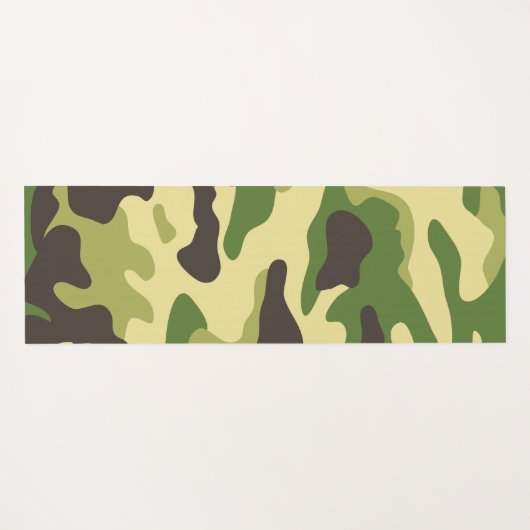 Camouflage Yogamatte (Rückseite (Horizontal))