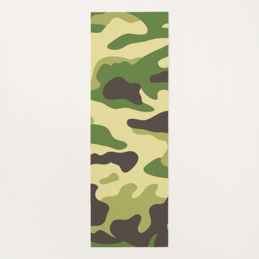 Camouflage Yogamatte (Rückseite)