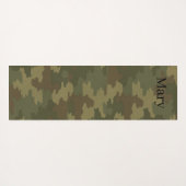 Camouflage Yogamatte (Rückseite (Horizontal))