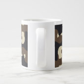 Camouflage Zubehör Jumbo-Tasse (Rückseite)